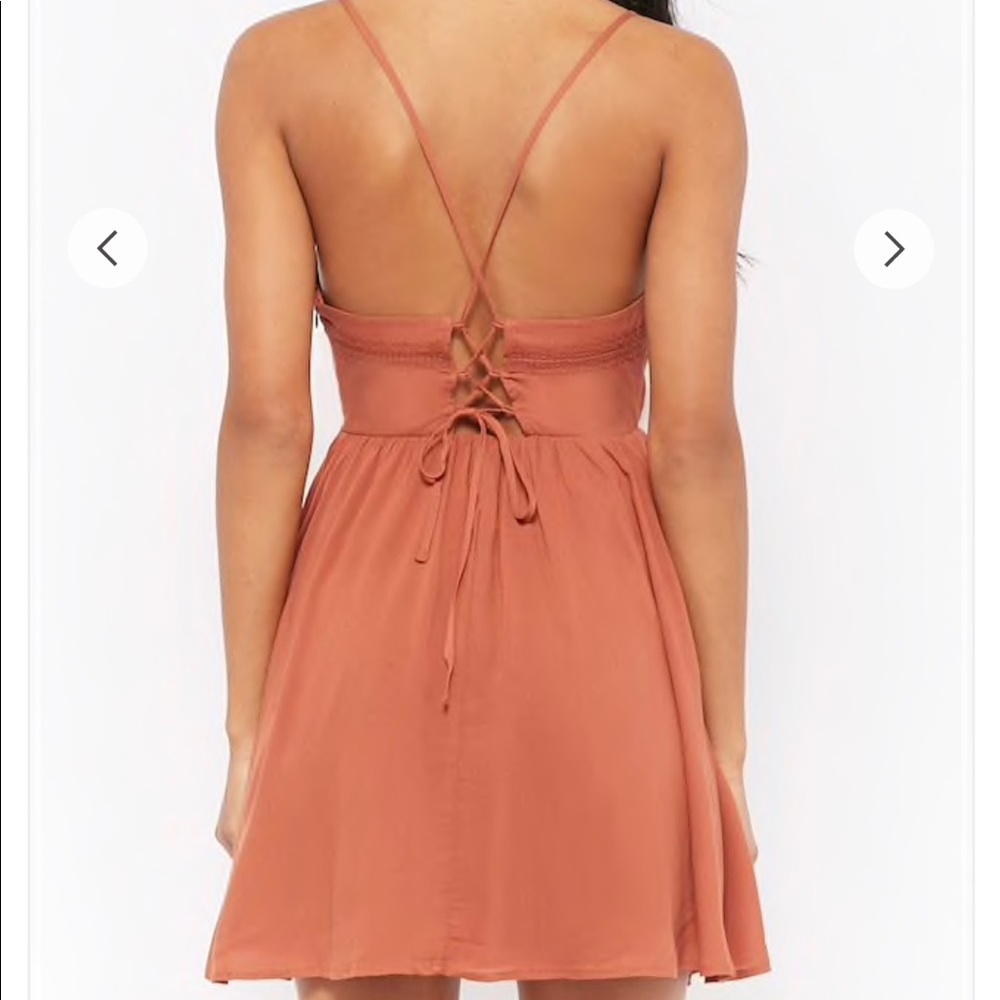 Lace up skater dress - Picture 4 of 4